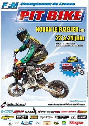 Championnat de France Pit Bike 2012 Nouan le Fuzelier