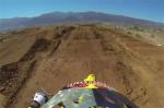 James Stewart en essai sur un nouveau terrain de supercross